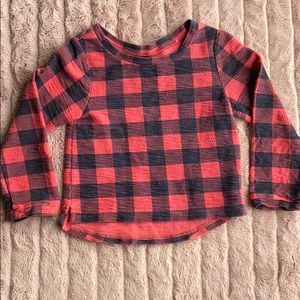 Buffalo Plaid 🐃 top Baby GAP Top